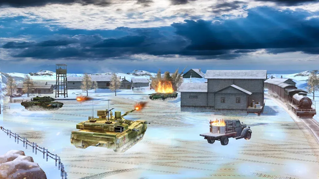 Tank Battle Army Games 2023 — скриншот 1 Tank Battle Army Games 2023 — скриншот 1