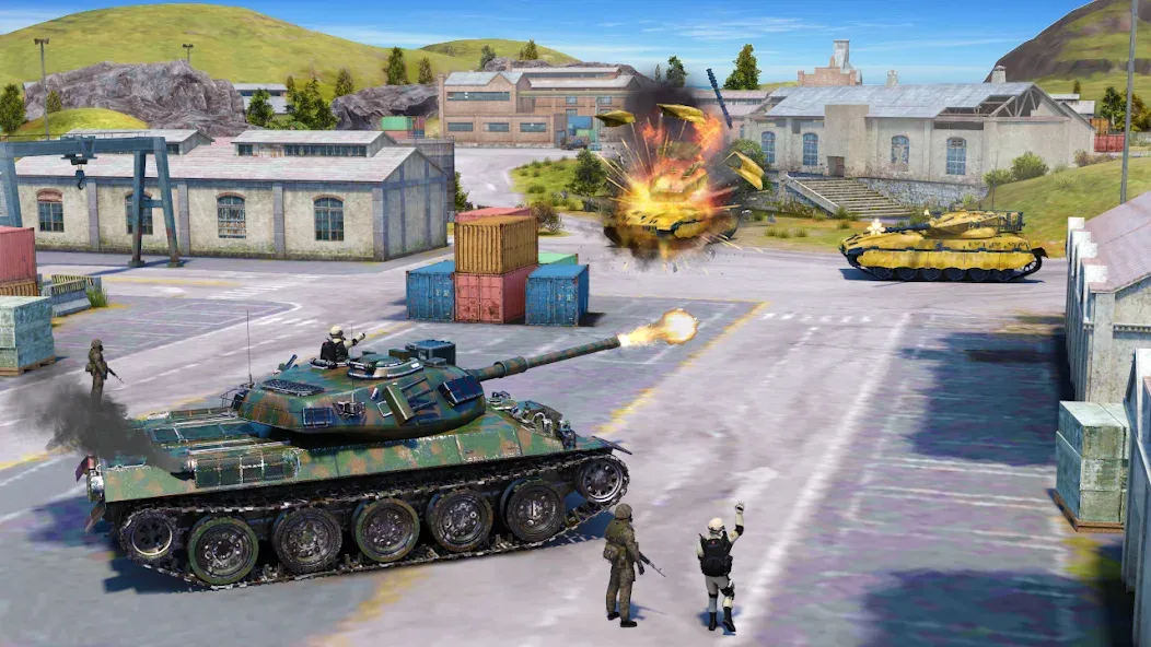 Tank Battle Army Games 2023 — скриншот 4 Tank Battle Army Games 2023 — скриншот 4