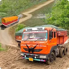Cargo Truck Simulator Games 3D — Модификация Много денег и всё открыто