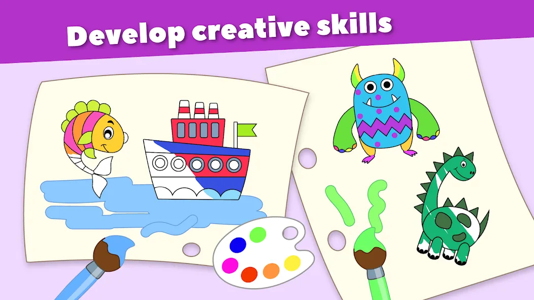 Epicolor: Art & Coloring Games — скриншот 4