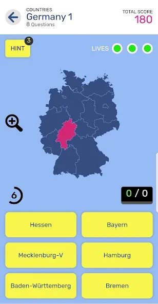 Map Quiz World Geography — скриншот 2