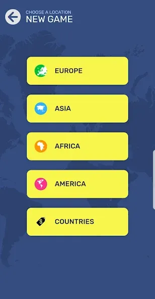 Map Quiz World Geography — скриншот 5