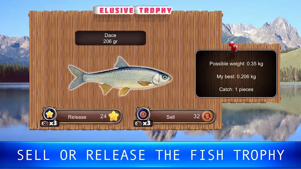 Fish rain: sport fishing — скриншот 2