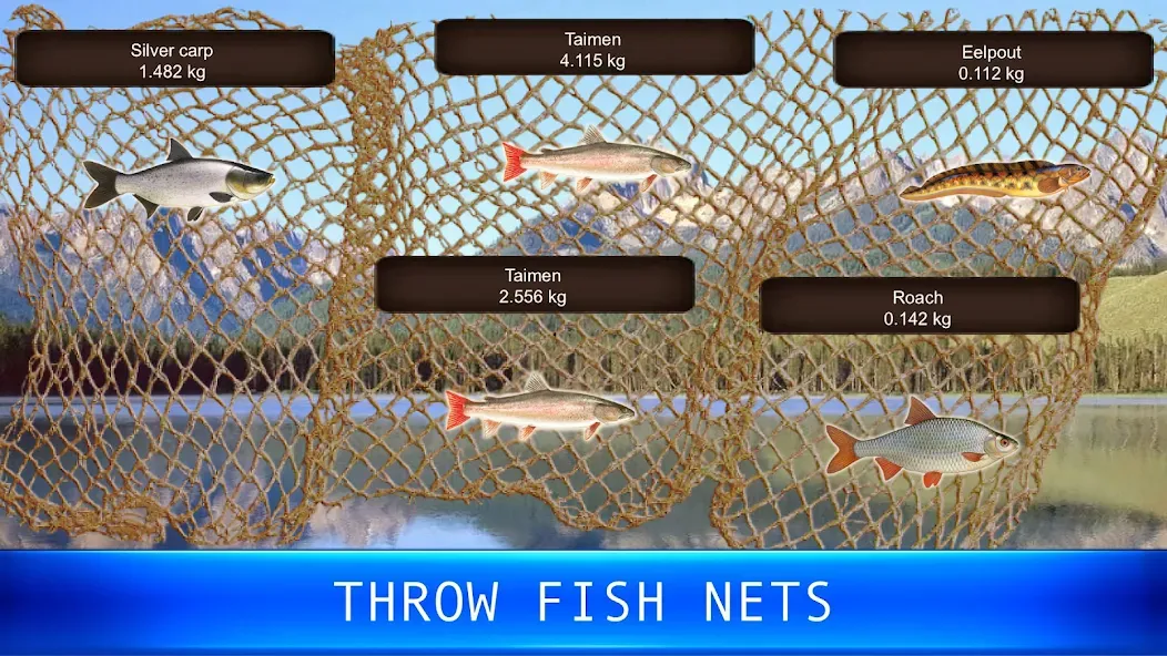 Fish rain: sport fishing — скриншот 5