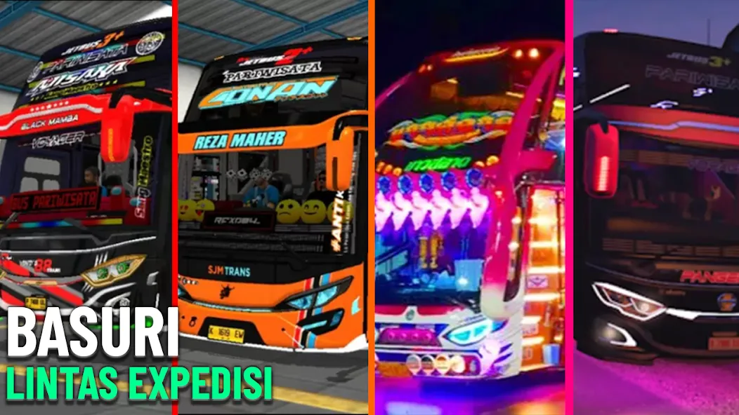 Bus Basuri Lintas Expedisi — скриншот 1