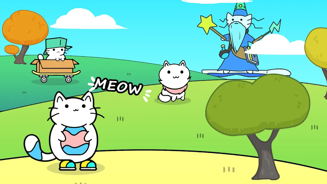 Cat Game Purland offline games — скриншот 5