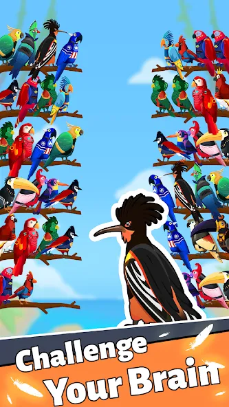 Bird Puzzle - Color Game — скриншот 2