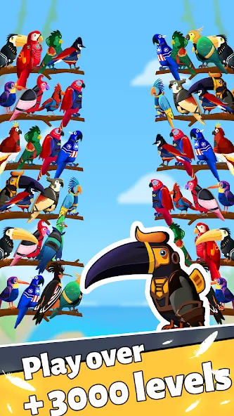 Bird Puzzle - Color Game — скриншот 4