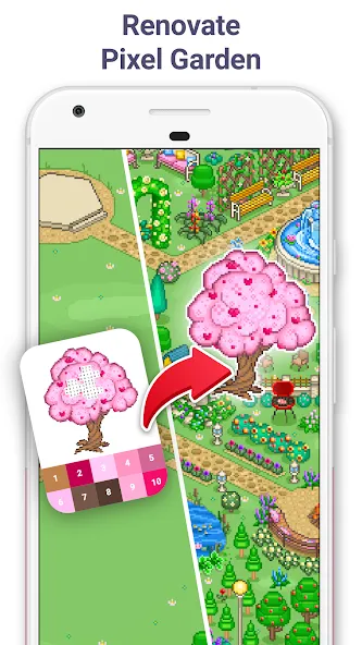 Pixel Art - Color by Number — скриншот 4