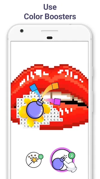 Pixel Art - Color by Number — скриншот 5