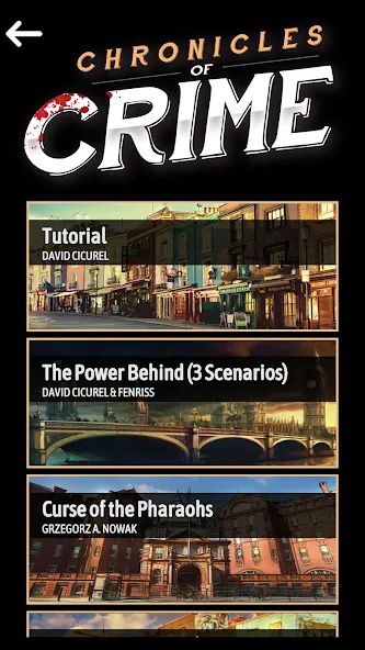Chronicles of Crime — скриншот 5