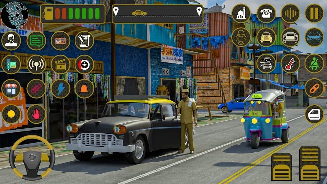 Indian Taxi Simulator car Game — скриншот 1