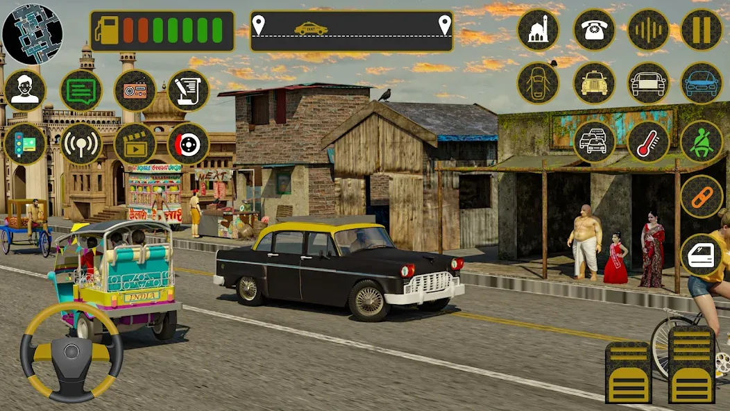 Indian Taxi Simulator car Game — скриншот 2