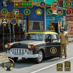 Скачать взломанную Indian Taxi Simulator car Game — Много денег