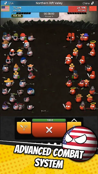 e-Sim Countryball Be President — скриншот 2