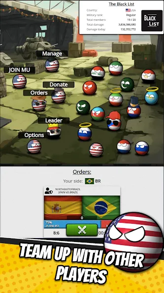 e-Sim Countryball Be President — скриншот 3