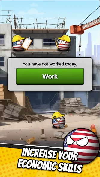 e-Sim Countryball Be President — скриншот 4