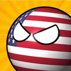 Скачать e-Sim Countryball Be President — версия Много денег и бесконечные золото