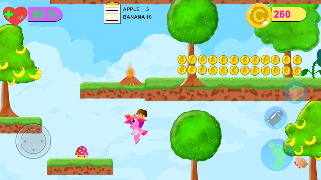 Dora Riding Pony Escape Jungle — скриншот 2 Dora Riding Pony Escape Jungle — скриншот 2