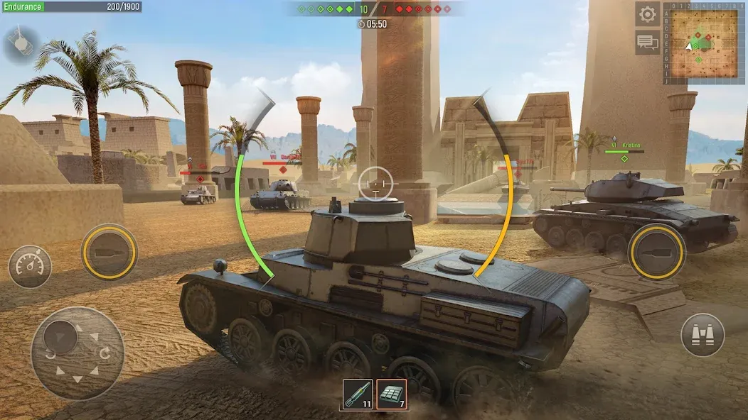 Battle Tanks: Tank Games WW2 — скриншот 3 Battle Tanks: Tank Games WW2 — скриншот 3