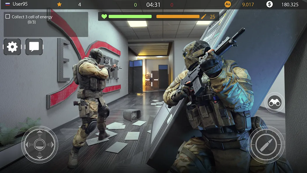 Code of War：Gun Shooting Games — скриншот 1