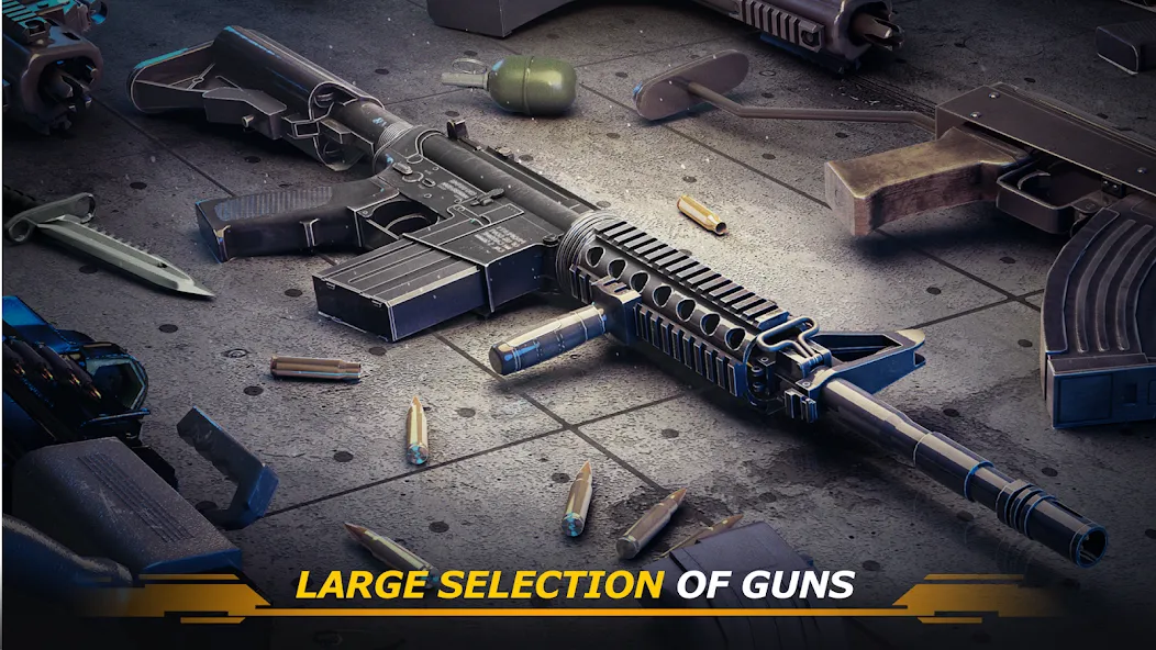 Code of War：Gun Shooting Games — скриншот 3