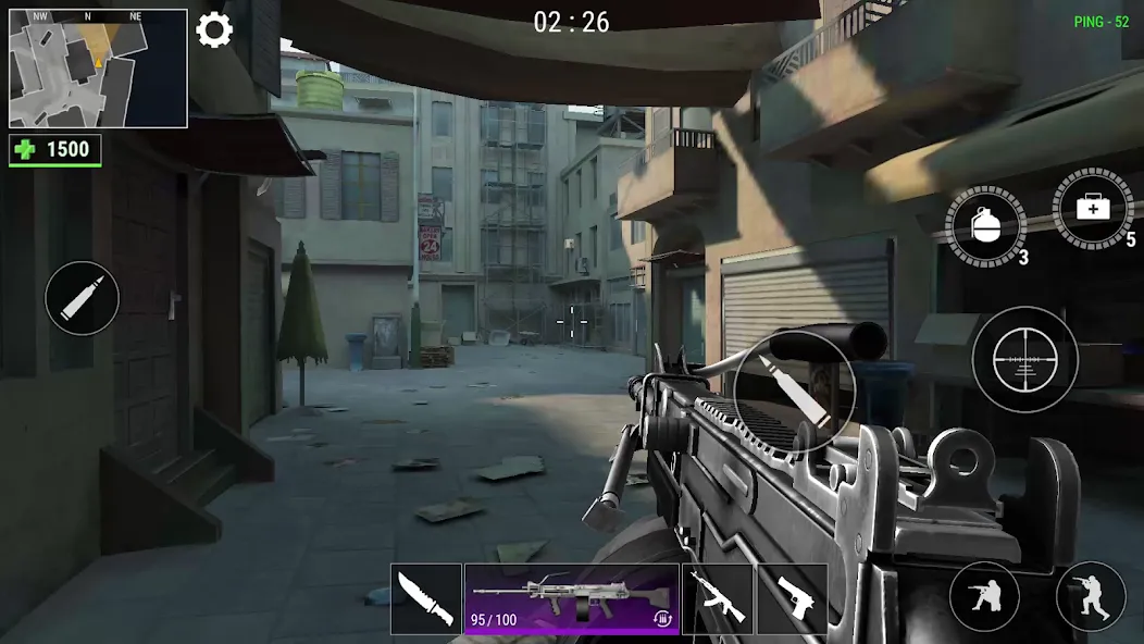 Modern Gun: Shooting War Games — скриншот 1 Modern Gun: Shooting War Games — скриншот 1