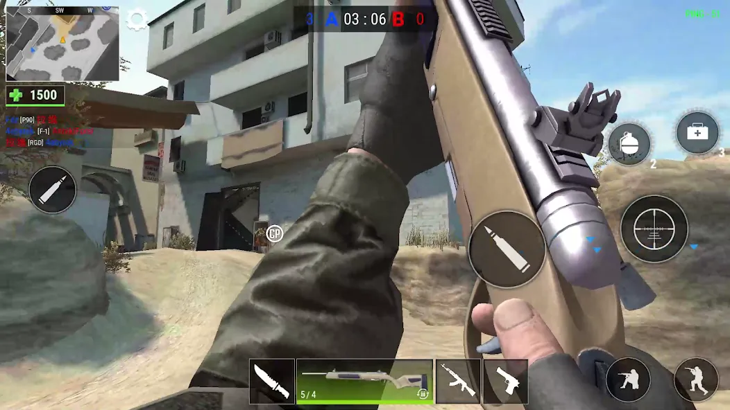 Modern Gun: Shooting War Games — скриншот 4 Modern Gun: Shooting War Games — скриншот 4