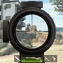 Modern Gun: Shooting War Games — Модификация Много денег и бессмертие