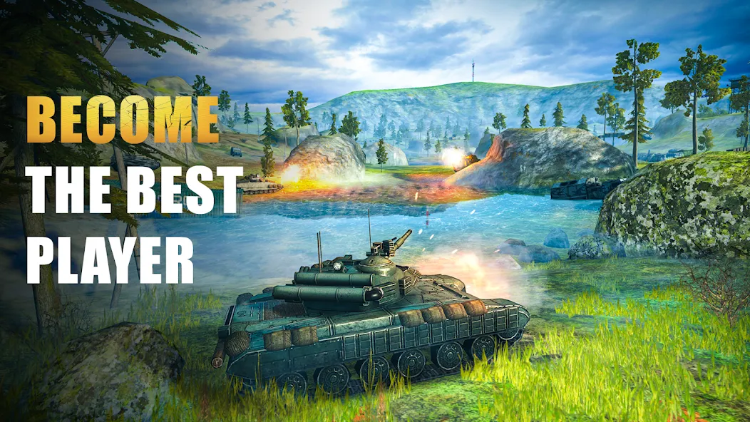Tank Force: Tank games blitz — скриншот 2