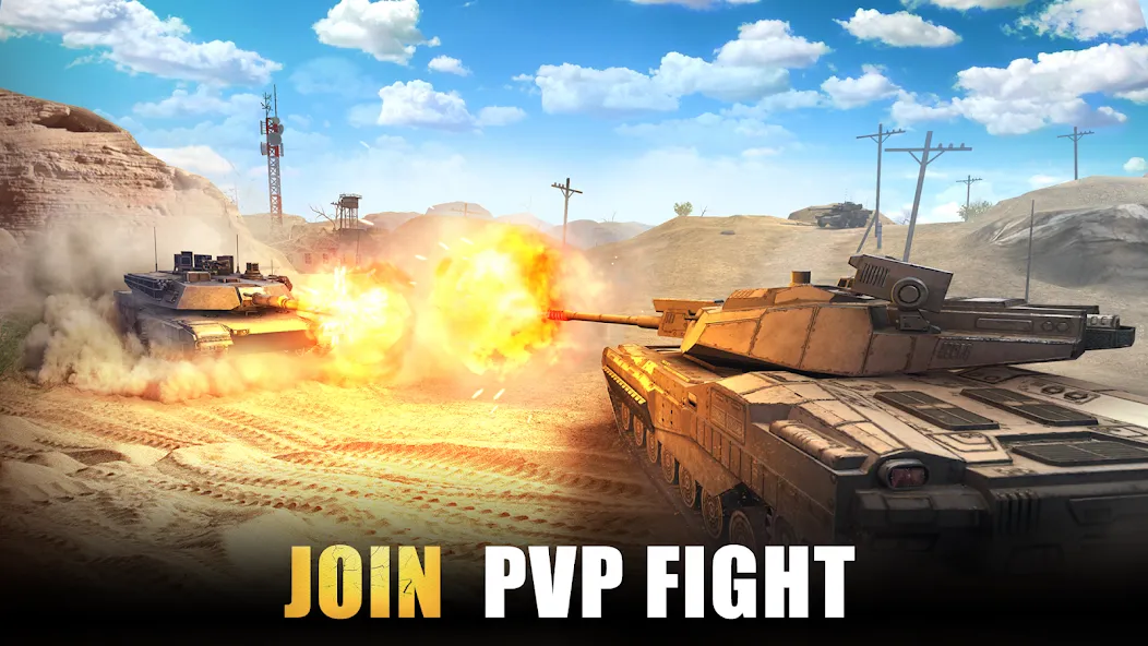 Tank Force: Tank games blitz — скриншот 3