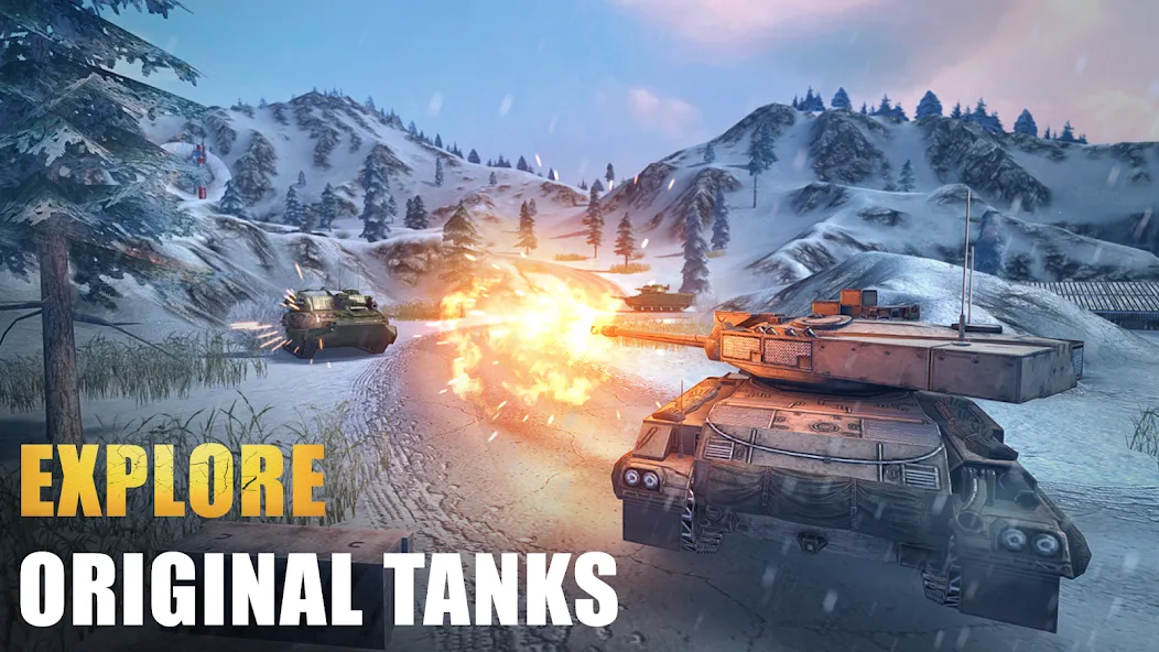 Tank Force: Tank games blitz — скриншот 4