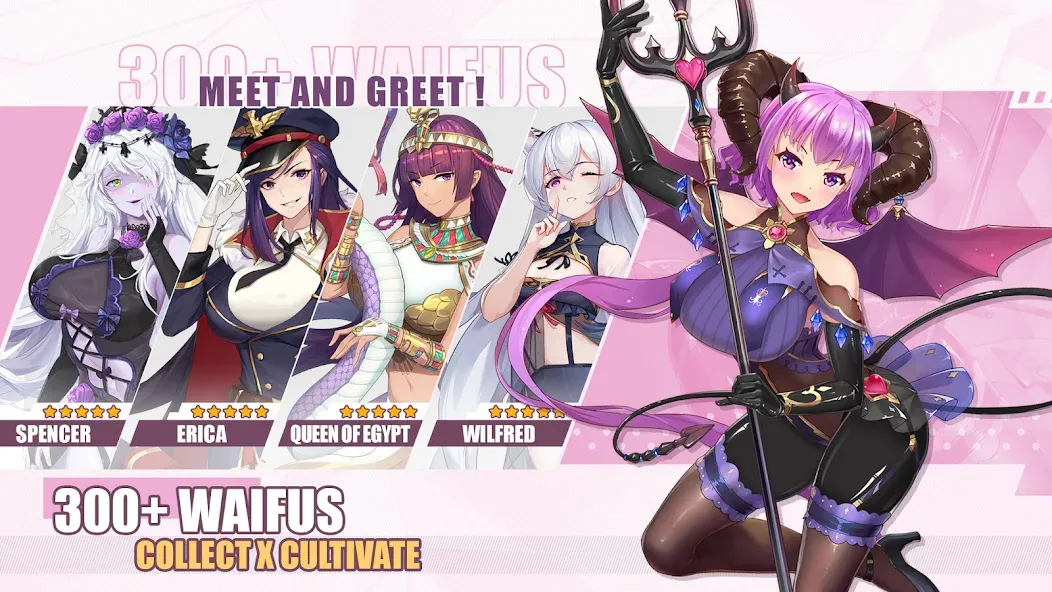 Lost in Paradise:Waifu Connect — скриншот 2