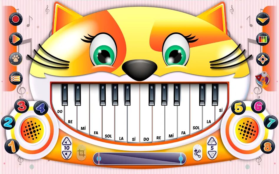 Meow Music - Sound Cat Piano — скриншот 1 Meow Music - Sound Cat Piano — скриншот 1