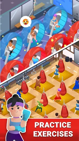 Boxing Gym Tycoon 3D: MMA Club — скриншот 4 Boxing Gym Tycoon 3D: MMA Club — скриншот 4