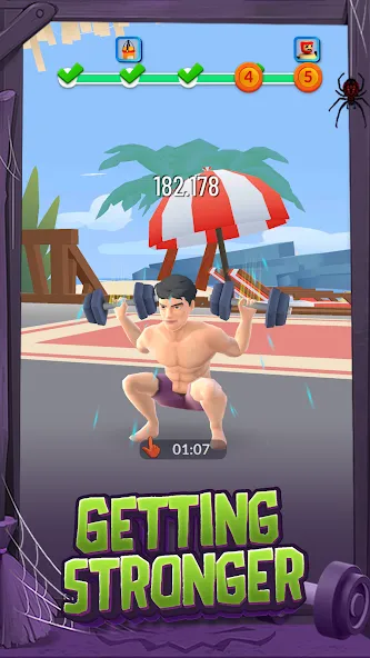 Idle Gym Life: Strong Man — скриншот 2 Idle Gym Life: Strong Man — скриншот 2