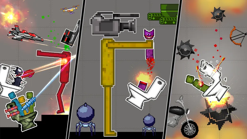 Ragdoll Dismounting Playground — скриншот 1