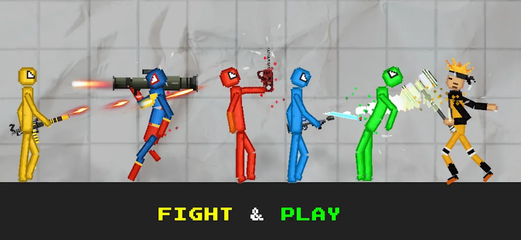 Stickman Playground — скриншот 4