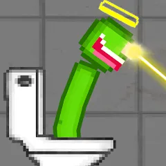 Скачать Stickman Playground MOD APK — Бессмертие и всё разблокировано