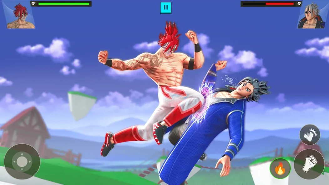 Anime Fighting Game — скриншот 1