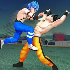 Скачать взломанную Anime Fighting Game — Разблокированы все персонажи и много денег