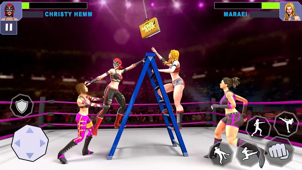 Bad Girls Wrestling Game — скриншот 3