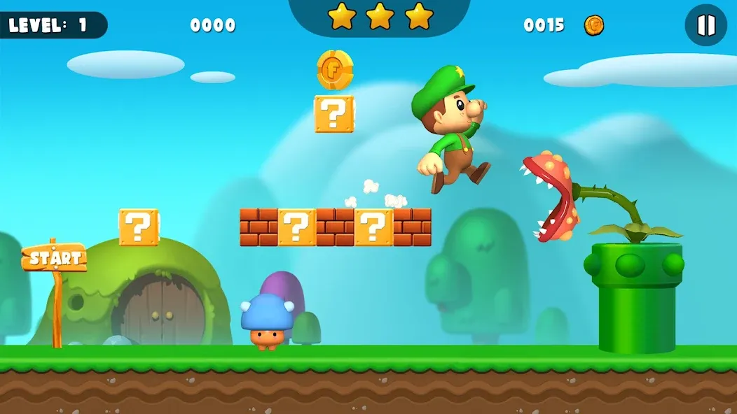 Bob World Adventure 3D — скриншот 2