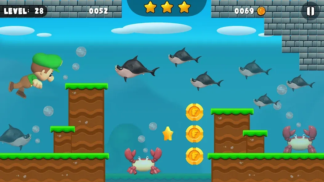 Bob World Adventure 3D — скриншот 3