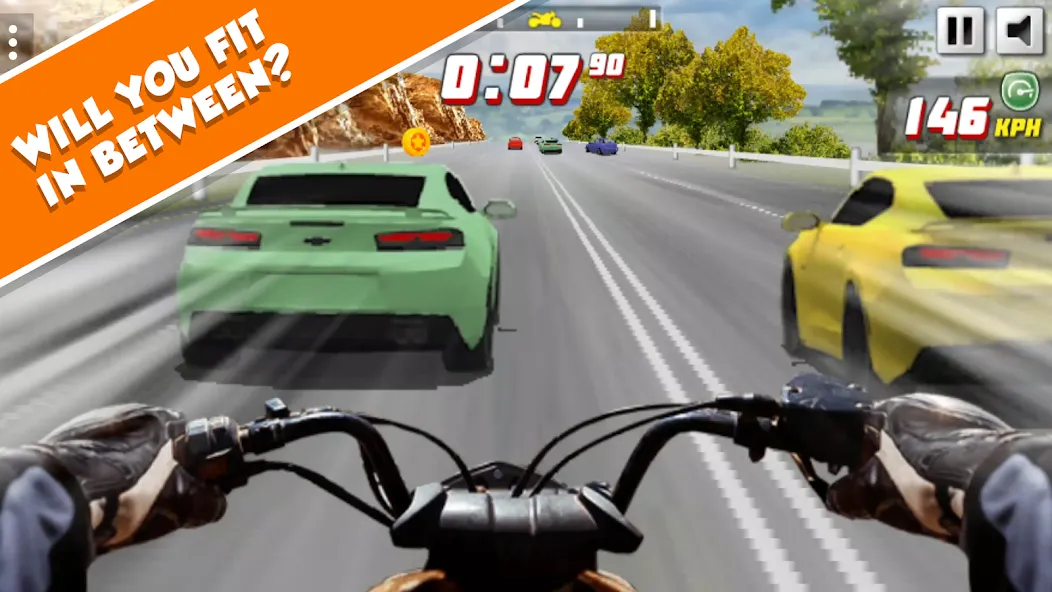 Highway Rider Extreme - 3D Mot — скриншот 2