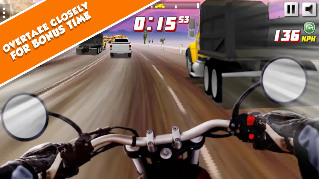 Highway Rider Extreme - 3D Mot — скриншот 3