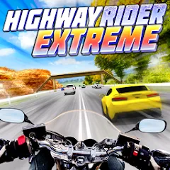 Скачать Highway Rider Extreme - 3D Mot на Андроид — Много денег и без рекламы