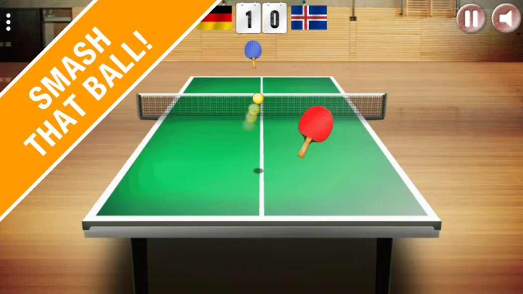 Table Tennis 3D Ping Pong Game — скриншот 1