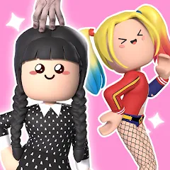 Скачать Famous Fashion - Dress Up Game на Android — Много денег