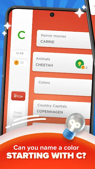 Stop - Categories Word Game — скриншот 3